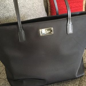 Kate Spade EUC Nylon Tote Gold Hardware